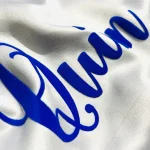 DINOVIN | Blue Flock HTV Vinyl Rolls | Heat Transfer Vinyl | HTV Vinyl PU for Shirts | Iron on Vinyl for Cricut & Cameo - Easy to Cut & Weed for Heat Vinyl Design
