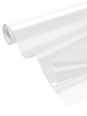 DINOVIN | White Puff HTV Vinyl Rolls | Heat Transfer Vinyl | DIY HTV Vinyl PU for Shirts | Iron on Vinyl for Cameo | Easy to Cut & Weed for Heat Vinyl Design