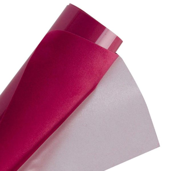 DINOVIN | Pink Flock | HTV Vinyl Rolls Heat Transfer Vinyl | HTV Vinyl PU for Shirts, Iron on Vinyl for Cricut & Cameo - Easy to Cut & Weed for Heat Vinyl Design