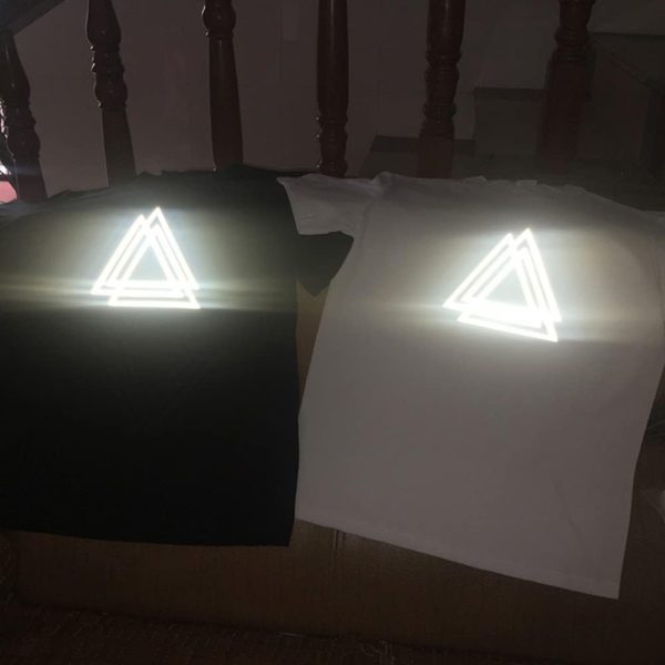 DINOVIN | GREY REFLECTIVE | HTV Vinyl Rolls Heat Transfer Vinyl | HTV Vinyl PU for Shirts, Iron on Vinyl for Cricut & Cameo - Easy to Cut & Weed for Heat Vinyl Design