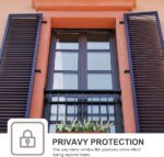 DINOVIN | Black Window FILM-50% VLT | Heat Control | Self-Adhesive Sheet for Homes and Offices | Privacy Protection | Anti UV Protective Cover & Shading | Mirror Effect