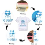 DINOVIN | Skyblue Glitter | HTV Vinyl Rolls Heat Transfer Vinyl | HTV Vinyl PU for Shirts, Iron on Vinyl for Cricut & Cameo - Easy to Cut & Weed for Heat Vinyl Design