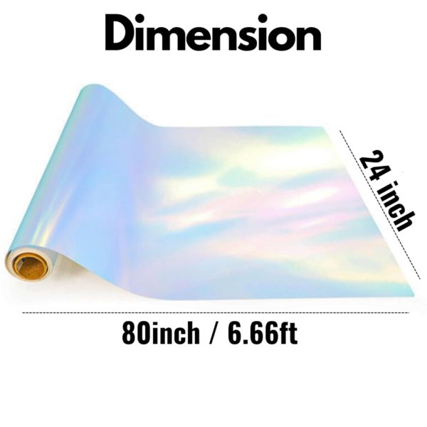 DINOVIN | Self-Adhesive Decorative PVC Wallpaper | Waterproof, Scratch-Resistant, Smooth Surface & Easy to Apply | Furniture & Walls | Interior Home Decor | Lining Holographic |