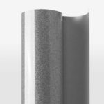 DINOVIN | Silver Glitter | HTV Vinyl Rolls Heat Transfer Vinyl | HTV Vinyl PU for Shirts, Iron on Vinyl for Cricut & Cameo - Easy to Cut & Weed for Heat Vinyl Design