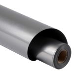 DINOVIN | GREY REFLECTIVE | HTV Vinyl Rolls Heat Transfer Vinyl | HTV Vinyl PU for Shirts, Iron on Vinyl for Cricut & Cameo - Easy to Cut & Weed for Heat Vinyl Design