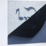 DINOVIN | Black Flock | HTV Vinyl Rolls Heat Transfer Vinyl | HTV Vinyl PU for Shirts, Iron on Vinyl for Cricut & Cameo - Easy to Cut & Weed for Heat Vinyl Design