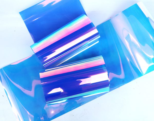 DINOVIN | Dark Holographic | HTV Vinyl Rolls Heat Transfer Vinyl | HTV Vinyl PU for Shirts, Iron on Vinyl for Cricut & Cameo - Easy to Cut & Weed for Heat Vinyl Design |
