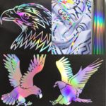DINOVIN | Rainbow Spectrum HTV Vinyl Rolls | Heat Transfer Vinyl | PU for Shirts | Metallic Finish | Soft Touch | Iron on Vinyl for Cricut & Cameo | Easy to Cut & Weed for HTV Design