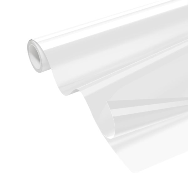 DINOVIN | White Puff HTV Vinyl Rolls | Heat Transfer Vinyl | DIY HTV Vinyl PU for Shirts | Iron on Vinyl for Cameo | Easy to Cut & Weed for Heat Vinyl Design