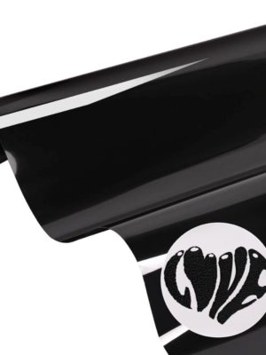 DINOVIN | Black Puff | HTV Vinyl Rolls Heat Transfer Vinyl | HTV Vinyl PU for Shirts, Iron on Vinyl for Cricut & Cameo - Easy to Cut & Weed for Heat Vinyl Design
