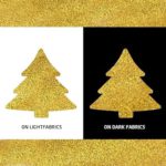 DINOVIN | Golden Glitter HTV Vinyl Rolls Heat Transfer Vinyl | HTV Vinyl PU for Shirts, Iron on Vinyl for Cricut & Cameo - Easy to Cut & Weed for Heat Vinyl Design