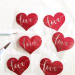 DINOVIN | Red Glitter | HTV Vinyl Rolls Heat Transfer Vinyl | HTV Vinyl PU for Shirts, Iron on Vinyl for Cricut & Cameo - Easy to Cut & Weed for Heat Vinyl Design