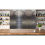DINOVIN | Self-Adhesive Decorative PVC Wallpaper | Waterproof, Scratch-Resistant, Smooth Surface & Easy to Apply | Furniture & Walls | Interior Home Decor | Black Pearl |