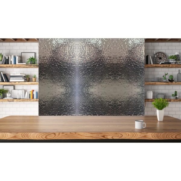 DINOVIN | Self-Adhesive Decorative PVC Wallpaper | Waterproof, Scratch-Resistant, Smooth Surface & Easy to Apply | Furniture & Walls | Interior Home Decor | Black Pearl |