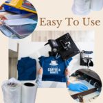DINOVIN | DTF Heat Transfer Film Roll | Professional Quality | Direst-to-Film Printing Sheet for Vibrant Transfers | Ideal for Custom Apparel and Dazzling Custom Prints |