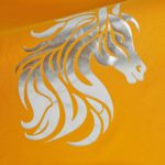 DINOVIN | Silver FOIL | HTV Vinyl Rolls Heat Transfer Vinyl | Silver FOIL HTV Vinyl PU for Shirts | Iron on Vinyl for Cricut & Cameo - Easy to Cut & Weed for Heat Vinyl Design